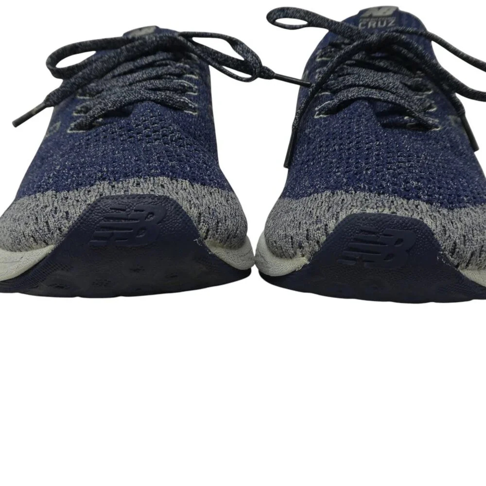 NB New Balance Fresh Foam Cruz V2 Blue Knit Trainers Sneakers